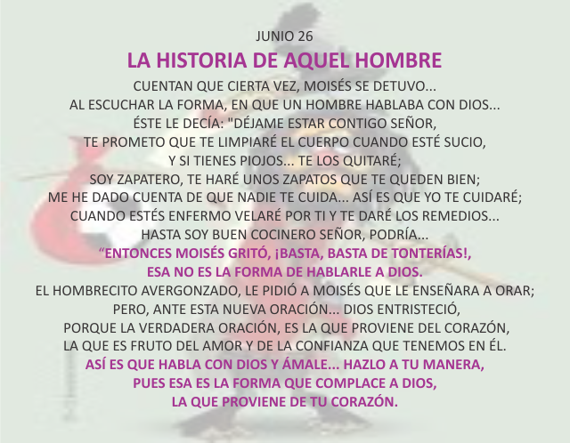 La historia de aquel hombre